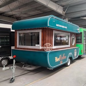 Food Truck with Fully Equipped Taco Trailers Mobile Kitchen Pizza/Coffee/Truck Cheap Mobile Food Trailers Made in China - Product Image 6