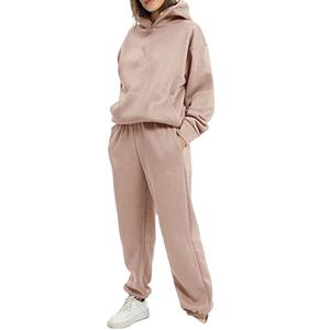 Chándal de Invierno para Hombre, Talla Grande, Estilo Vintage, con Capucha, Transpirable, de Poliéster/Algodón, con Cierre de Cordón, Ropa Deportiva - Product Image 1