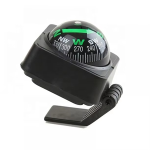 Accesorios para coche LC450 Brújula para coche al aire libre Bola de brújula Ángulo ajustable Adorno para coche Regalo Jeeps Brújula - Product Image 1