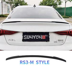 2021 2022 <span class=keywords><strong>2023</strong></span> 2024 aileron RS3 en Fiber de carbone pour <span class=keywords><strong>audi</strong></span> <span class=keywords><strong>A3</strong></span> 8Y mise à niveau vers <span class=keywords><strong>audi</strong></span> RS3 8Y aileron de coffre ailes PP matériel - Product Image 5
