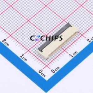 HW0520010-302R-001 FFC/FPC Connector SMD,P=0.5mm,Horizontal Mount Connector Flip Cover Type Double Side Contact / Top Bottom - Product Image 1