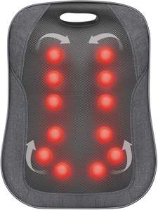 Cojín de masaje Shiatsu para el hogar y la Oficina, silla de masaje con vibración de calor, nodos - Product Image 3