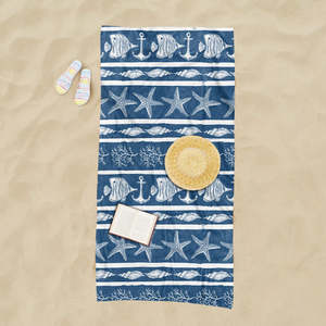 Toallas de Playa de Verano de Secado Rápido, Resistentes a la Arena, con Gran Absorbencia, Ecológicas, con Temática Hawaiana, Logotipo Personalizado, Grandes, de Microfibra - Product Image 4