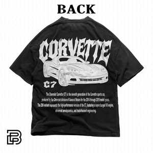 Maglietta grafica vintage Corvette C7 Z06, maglietta classica per auto sportive americane, regalo streetwear per amanti delle muscle car - Product Image 1