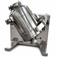 Agitateur de mouvement 3D pour protéines, mélangeur de poudre sèche 500L, machine de mélange de détergent avec SUS316L/SUS304 pour l'alimentation et les produits chimiques