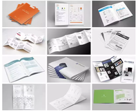 Brochure personnalisée en usine, couverture rigide, biodégradable, écologique, en papier recyclé, avec impression offset CMYK et plastification