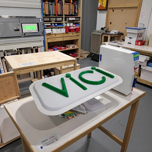 ABS tường chân không nhỏ tạo thành máy cho Nhựa Acrylic PVC PE Pet ABS tấm signage hộp Đèn thư làm - Product Image 4