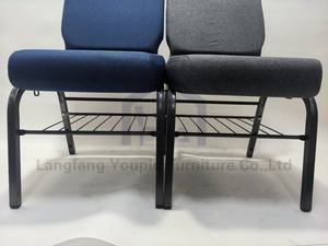 Sillas Modernas Apilables para Teatro, Auditorio, Salón, Iglesia, para Uso en Escuelas y Hospitales, Venta al por Mayor de Fábrica - Product Image 6