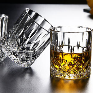 En gros Chine Usine En Vrac Produit Bonne Qualité 310ml <span class=keywords><strong>Verre</strong></span> Clair <span class=keywords><strong>Cristal</strong></span> Rock <span class=keywords><strong>Vin</strong></span> Gobelet - Product Image 1