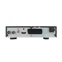 Décodeur TNT HD Noir, Récepteur Numérique DTT, Boîtier Décodeur UHD 4K 10 bits HEVC H.265 DVB-T2