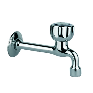 Robinet en laiton allongé 1/2 pouce à montage mural pour cuisine - Product Image 1