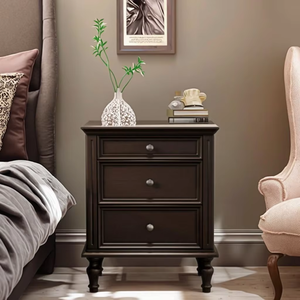 Lit Queen intemporel du milieu du siècle avec dossier doux en bois massif rembourré pour <span class=keywords><strong>la</strong></span> décoration intérieure de <span class=keywords><strong>la</strong></span> chambre vintage moderne - Product Image 6