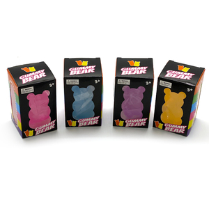 TPR Colorful Bear Soft <b>Squeeze</b> Stress <b>Ball</b> for Desktop Anxiety Relief Office Decor Kids and Adults Promotional Gift - Product Image 2