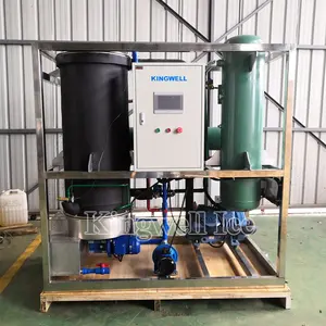 KINGWELL Factory Price Top Quality Industrial 1 ton 3 ton 5 Ton 10 ton Tube Ice Machine For Philippines