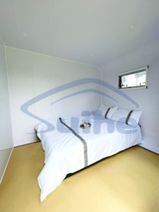 Casas Contenedor de Acero SUIHE/OEM, Módulos de Glamping Ligeros y Portátiles (Cápsula Espacial y Cabaña Apple) para Resorts y Villas de Lujo - Product Image 6