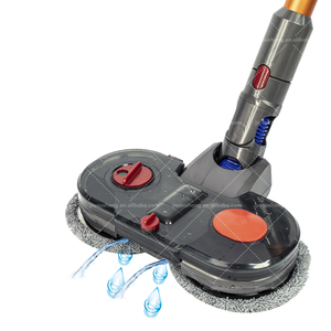 <span class=keywords><strong>Brosse</strong></span> de tête de tampon de vadrouille de réservoir d'eau sèche humide de plancher pour Dysons V7 V8 V10 V11 V15 pièces de rechange d'accessoire de <span class=keywords><strong>brosse</strong></span> de vadrouille d'aspirateur électrique - Product Image 1