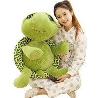 Tortue verte mignonne en peluche jouets petite tortue en peluche animaux Kawaii poupée tortue jouets peluches
