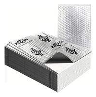 Mat de Réduction du Bruit Automobile 80 Mil (2mm) 36 Pieds Carrés - Isolation Phonique et Matériel d'Amortissement des Vibrations en Butyle