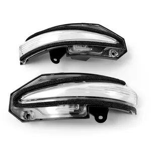 Espejo retrovisor para puerta lateral, indicador dinámico, luces led de señal de giro para toyota rav4 RAV 4