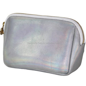 High Quality Fashion Silver Shiny Laser Neoprene Cosmetic <strong>Bag</strong> <strong>Glitter</strong> Makeup <strong>Bag</strong> for Women - Product Image 3