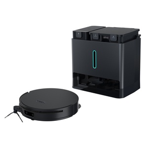 หุ่นยนต์ดูดฝุ่นอัจฉริยะ Smart RobotQM60 แรงดูด 20000PA ระบบเทฝุ่นออกเอง ทำความสะอาดแบบเปียก/แห้ง ควบคุมผ่านแอป ระบบกวาดด้วย LDS เหมาะสำหรับโรงแรม - Product Image 2