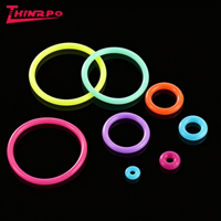 Joints toriques en caoutchouc silicone en gros, produits de jointage en caoutchouc silicone moulé sur mesure pour couvercles de bocaux en verre