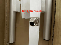 Antenne dipôle 2 baies Antenne transmetteur FM haute puissance 1000W avec chargeur 1/2 '', répartiteur de puissance