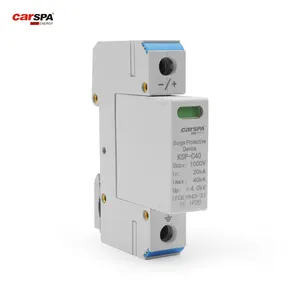 Carspa 1000V DC SPD Surge Protector loại 2 DC Surge arrester để bảo vệ quá điện áp