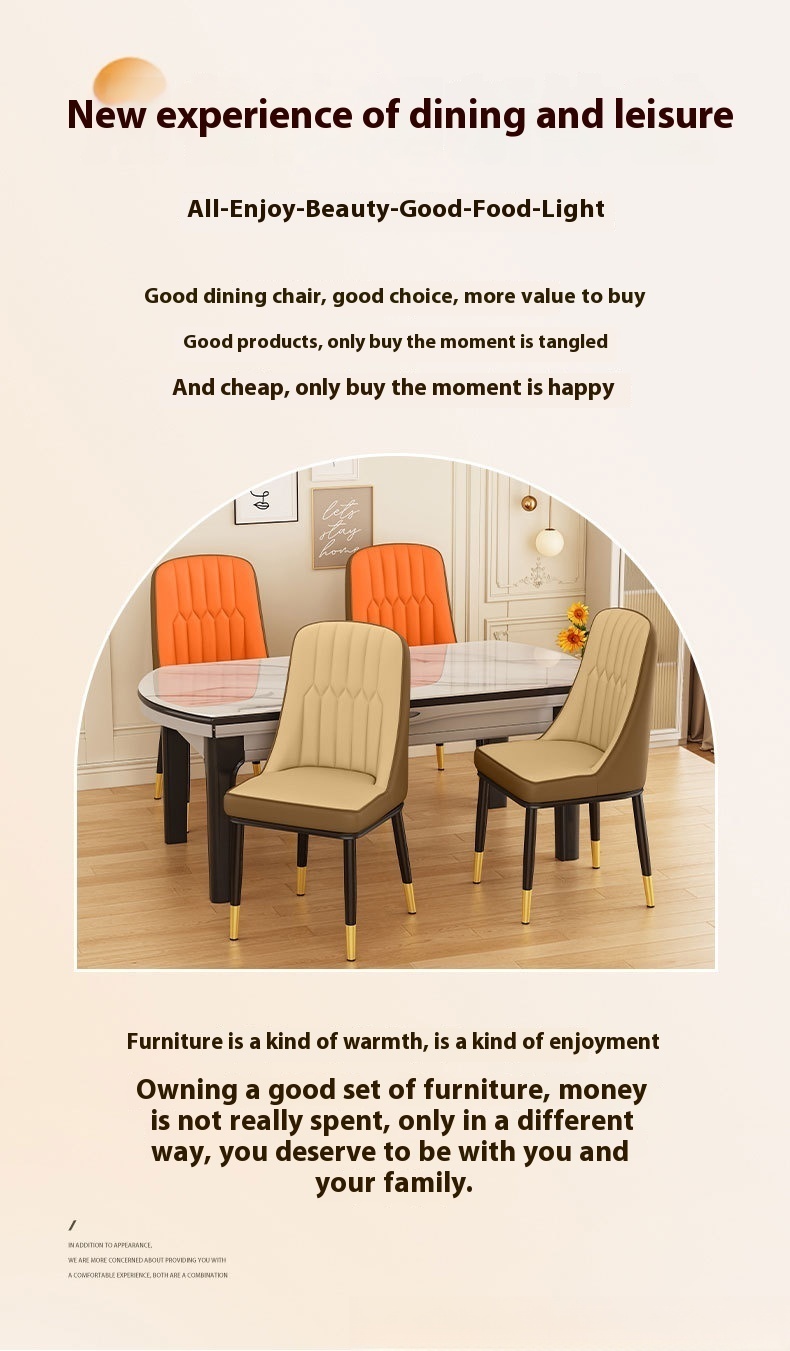 dining chairs pu leather