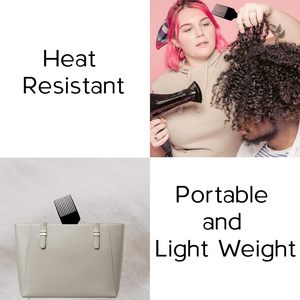 Pic à cheveux en plastique personnalisé de haute qualité Peignes <span class=keywords><strong>afro</strong></span> Peigne de salon de coiffure Dents larges pour femmes et hommes pour le toilettage et le coiffage - Product Image 5