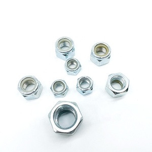 Bán buôn thép carbon nyloc <span class=keywords><strong>Nut</strong></span> M3 M4 M5 M6 M8 M10 M12 M14 M16 nylock <span class=keywords><strong>Nut</strong></span> din982 mạ kẽm Hex Nylon khóa <span class=keywords><strong>NUT</strong></span> - Product Image 6