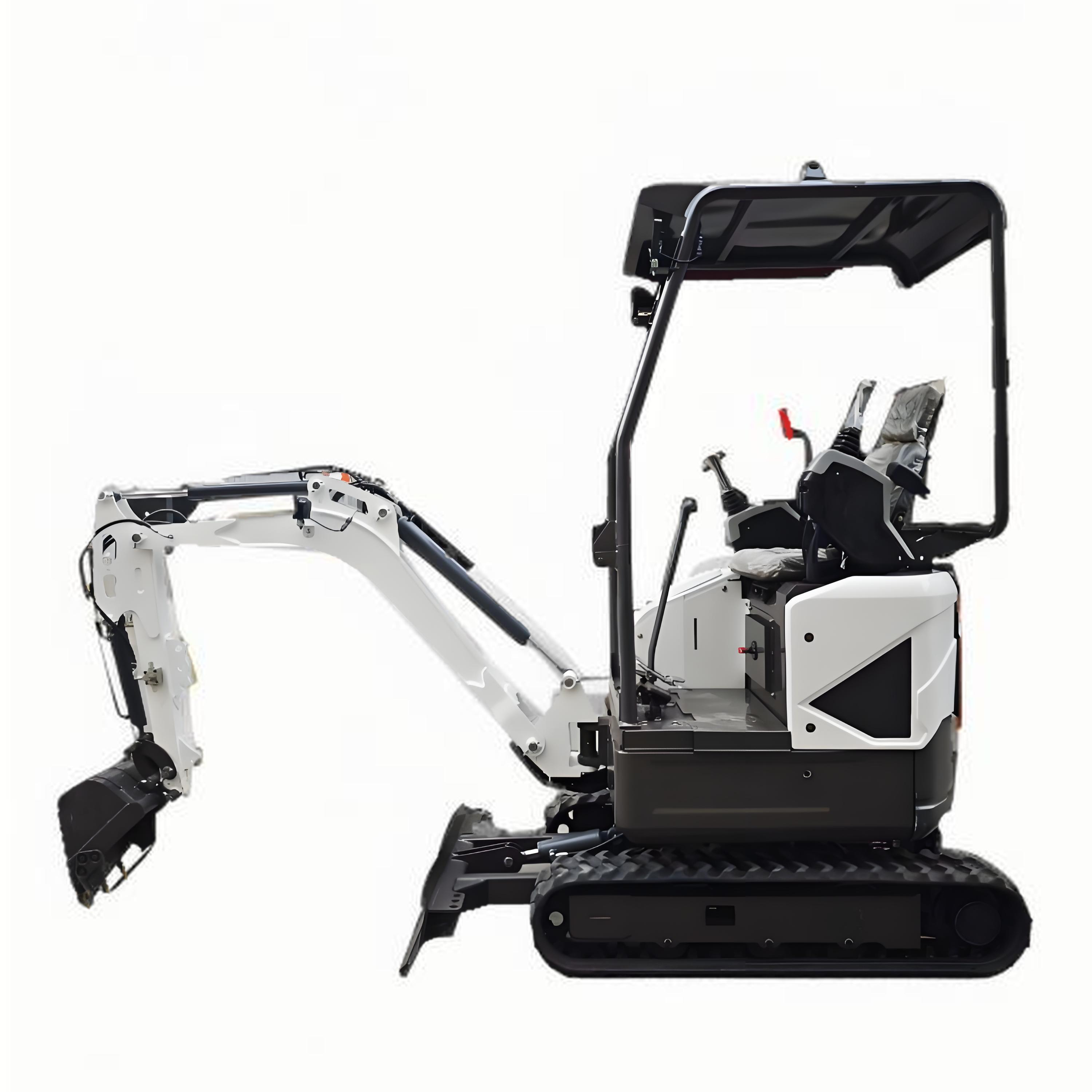 2025 New Design Cheapest Earth-Moving Machinery Cheap New Small Mini Towable Backhoe Loader Excavator