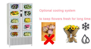 Casier à fleurs intelligent Winnsen avec grande fenêtre transparente, <span class=keywords><strong>paiement</strong></span> sans espèces multiple, utilisation commerciale intérieure et extérieure - Product Image 2