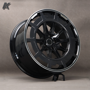 Wangu personnalisé 5x112 5x130 voiture roue forgée en Fiber de carbone aluminium personnalisé 20 21 22 23 pouces pour Mercedes Benz <span class=keywords><strong>Brabus</strong></span> roues - Product Image 2