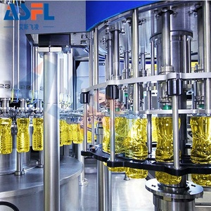 Línea de Máquina Llenadora de Aceite de Oliva Automática de <span class=keywords><strong>1000</strong></span> BPH, Tipo Émbolo/Aspiración, para Botellas de PET, Precio de Fábrica - Product Image 1