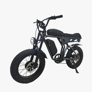 Moteur de moyeu arrière SMLRO U8 PLUS double moteur et double batterie (48V 21Ah & 19.2Ah) 2000W pour vélo 3000W Noir/Jaune - Product Image 2