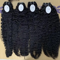 Mejor Proveedor de Cabello, Extensiones de Cabello Humano 100% Natural de un Solo Donante, Cabello Rizado Vietnamita Birmano