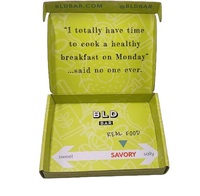 Boîtes d'expédition en carton ondulé biodégradables et écologiques, personnalisables, avec estampage à chaud or offset, emballage cadeau, prix négociable