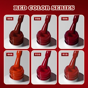 Vente en gros OEM/ODM – Kit de <span class=keywords><strong>vernis</strong></span> gel UV rouge haute pigmentation longue tenue 18 couleurs – Étiquette privée personnalisée <span class=keywords><strong>pour</strong></span> salons de manucure et DIY - Product Image 3