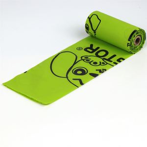High Quality <b>Compostable</b> Cornstarch PLA Plastic Biodegradable Dogy Poo <b>Bag</b> Outdoor Portable Eco Friendly Dog Poop <b>Bags</b> - Product Image 4