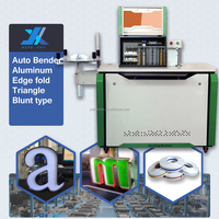 JX 6120 Automático Multifunción 3D Iluminación Metal Acero inoxidable Tiras Canal Carta Dobladora