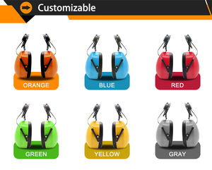 YUDU Профессиональные защитные наушники для слуха 28 дБ, съемные, крепятся к шлему и каске, из АБС-пластика, искробезопасные, многоразовые - Product Image 4