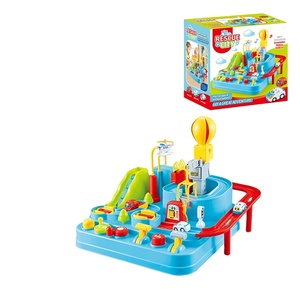 Jouet <span class=keywords><strong>de</strong></span> <span class=keywords><strong>chemin</strong></span> <span class=keywords><strong>de</strong></span> <span class=keywords><strong>fer</strong></span> éducatif pratique, voiture <span class=keywords><strong>de</strong></span> sauvetage, fente <span class=keywords><strong>de</strong></span> ville, jouet <span class=keywords><strong>de</strong></span> piste, aventure, vente en gros - Product Image 1