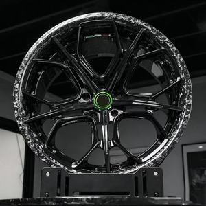 ล้อแม็กซ์ Sailen Forged Alloy ขนาด 5x100 5x112 5x114.3 สำหรับรถสปอร์ต ขนาดสั่งทำพิเศษ สีดำกึ่งเงา แบบเว้า - Product Image 6