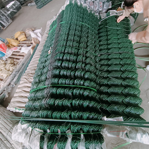 30m PVC tráng sắt dây lưới Chuỗi liên kết hàng rào Net trong bóng rổ thể thao mặt đất tòa án hàng rào - Product Image 6