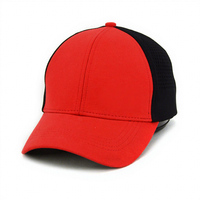 Casquettes de baseball ajustées avec logo en caoutchouc personnalisé, casquettes de golf imperméables, chapeaux de golf perforés avec logo personnalisé