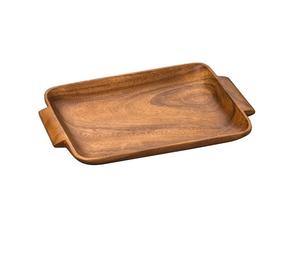 Plateau de service en bois écologique de qualité supérieure avec poignée en métal et ensemble de sous-verres, couleur personnalisable, élégant, durable, fait à la main, pour un usage domestique - Product Image 5