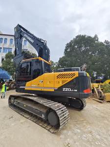 Excavatrice d'occasion Hyundai 220lc-9s de 22 tonnes, moteur d'origine, moteur principal, excavatrice Hyundai 220lc-9s à vendre - Product Image 3