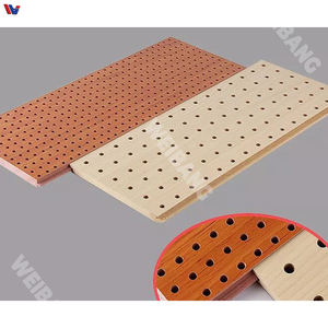 Panneau perforé de diffusion acoustique large bande avec NRC 1.1, design moderne pour hôtels et salons, lieux acoustiques professionnels - Product Image 3