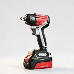 20V Brushless Cordless 350Nm Impact Wrench 1/2 Inch Chuck Lithium <b>Battery</b> With Charger for Car Tire Repair JP-BS35X Compact Desi - Product Image 1